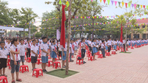 Diễn Châu 128 trường khai giảng năm học mới 2020 - 2021