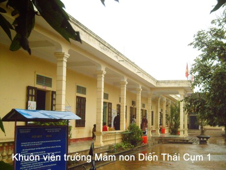 Hình ảnh trường Mầm non Diễn Thái (Cụm 1)