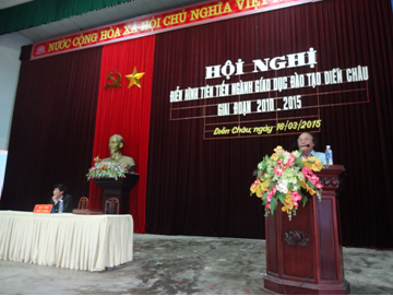Hội nghị điển hình tiên tiến ngành Giáo dục huyện Diễn Châu giai đoạn 2010-2015