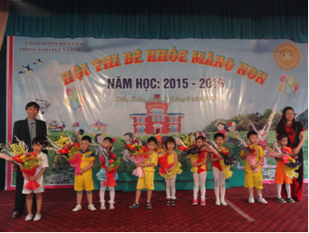 Hội thi “Bé khỏe măng non” cấp huyện năm học 2015-2016